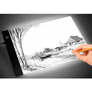 A4 Led Light Box Tracing Board Art Design Stencil Copy Drawing Pad