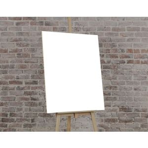5 Pack Of 20x30cm Artist Blank Stretched Canvas White Oil Acrylic Wood