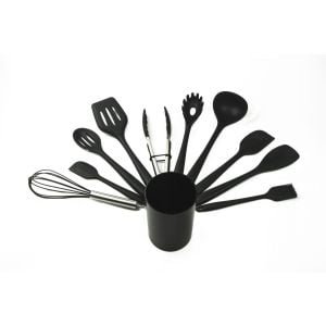11pcs Kitchen Utensil Set Silicone Heat-resistant Non-stick  Kit