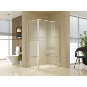 Semi Frameless Shower Screen (114~122)x 195cm & (98~101)x195cm Side