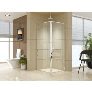 Semi Frameless Shower Screen (74~82)x 195cm & (89~92)x 195cm Side