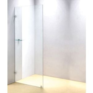 900 X 2000mm Frameless 10mm Glass Shower Screen