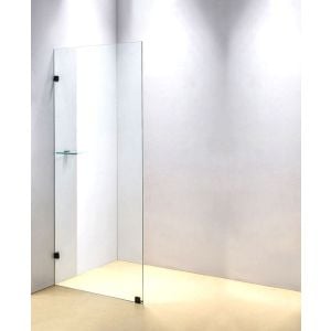 900 X 2100mm Frameless 10mm Glass Shower Screen