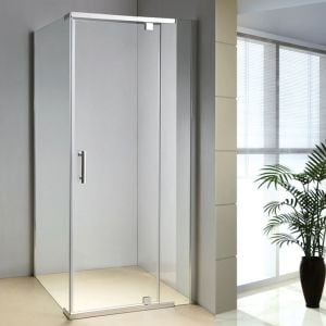 Shower Screen 1000x700x1900mm Framed Glass Pivot Door