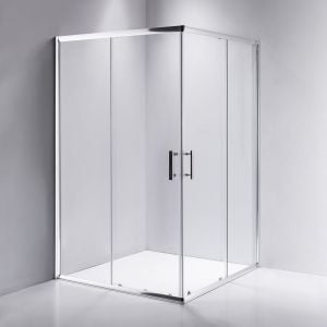 1000 X 1000mm Sliding Door Nano Safety Glass Shower Screen