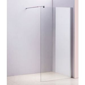 1000 X 2000mm Frameless 10mm Glass Shower Screen