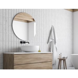 70cm Round Wall Mirror Bathroom Makeup Mirror By Della Francesca