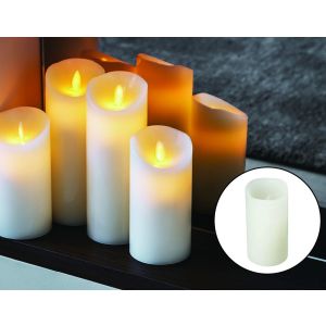 Flameless Candles Led Set Of 12 Battery Flickering Bulb With Remote