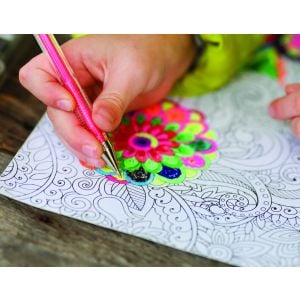 Glitter Gel Pens (100 Pack)- Craft, Kids & Adult Colouring