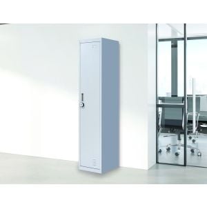One-door Office Gym Shed Clothing Locker Cabinet w/4 combination lock
