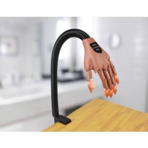 Practice Hand Model For Nail Art Training And Display Manicure With False Nails