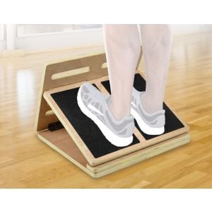 Slant Board Calf Stretcher As Used In The Egoscue Method