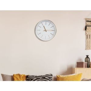 Modern Wall Clock Silent Non-ticking Quartz Battery Operated Gold