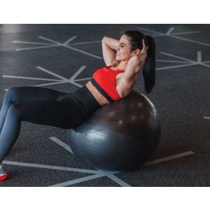 75cm Static Strength Exercise Stability Ball With Pump