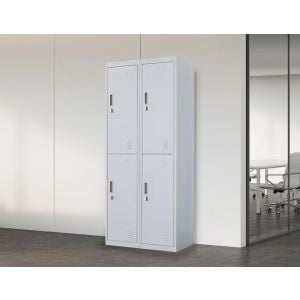 Four-door Office Shed Storage Locker
