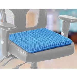 Gel Chair Seat Cushion For Lower Back Pain Pressure Relief Wheelchair Car Office