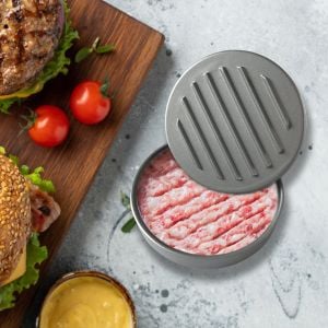 Large Round Patty Maker Grill Press Burger Metal Mold Cooking Tools