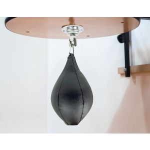Boxing Speed Bag Cowhide Leather Mma Punching Focus Bag Training Speed