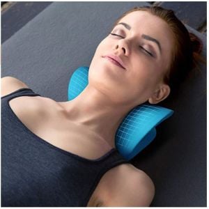 Neck Traction Pillow Rest Cloud Support Cervical Pain Relief