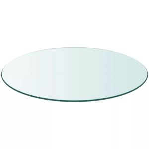 Table Top Tempered Glass Round 500 Mm