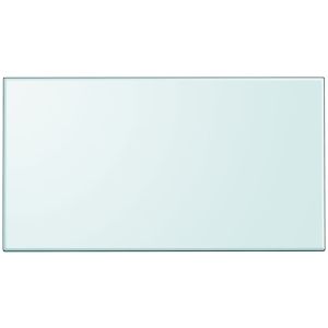 Table Top Tempered Glass Rectangular 1200x650 Mm