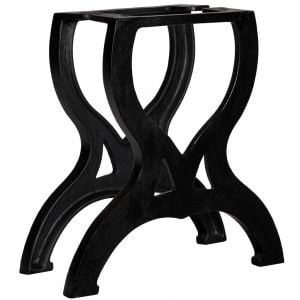 Coffee Table Legs 2 Pcs X-frame Cast Iron