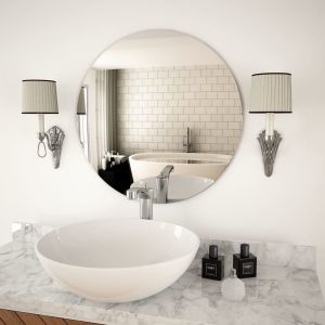 Wall Mirror 60 Cm Round Glass