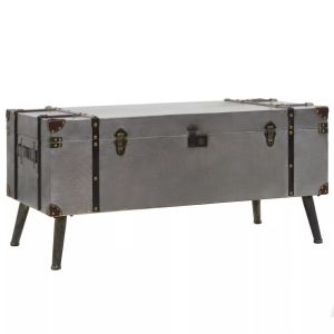 Coffee Table Mdf And Aluminium 102 x 51 x 47.5cm