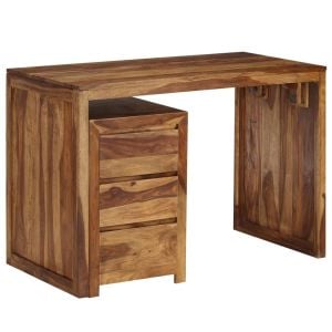 Writing Table Solid Sheesham Wood 110x55x76 Cm