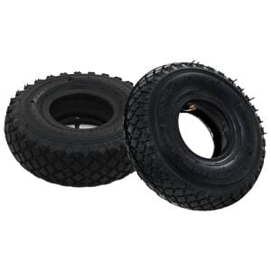 2 Tyres 2 Inner Trolley Tubes 3.00-4 260x85 Sack Truck Wheel Rubber