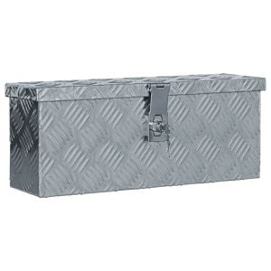 Aluminium Box for Tools  48.5x14x20 Cm Silver