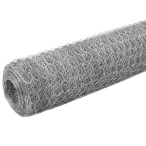 Wire Fence Galvanised Steel 25x1.2 M Silver