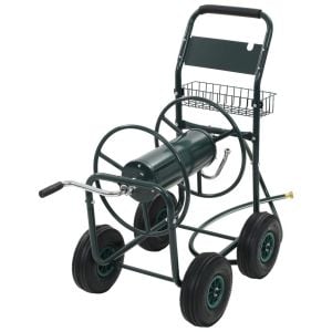 Garden Hose Trolley With 1/2 Inches Hose Connector 75 M Steel