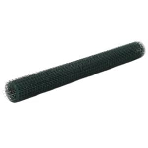 Wire Fence Steel With Pvc Coating 25x1.5 M Green