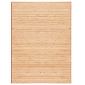 Rug Bamboo 160x230 Cm Brown