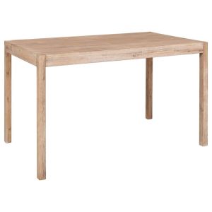 Dining Table 120x70x75 Cm Solid Acacia Wood