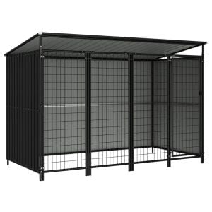Outdoor Dog Kennel 253x133x163 Cm