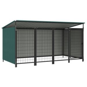 Outdoor Dog Kennel 253x133x113 Cm