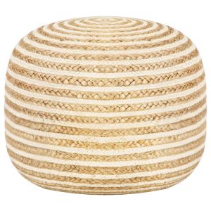 Handmade Pouffe 45x30 Cm Jute