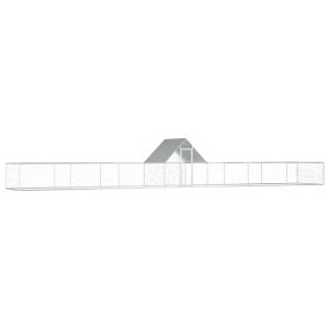Chicken Coop 14x2x2 M Galvanised Steel