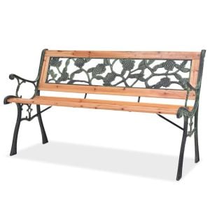 Garden Bench 122 Cm Wood