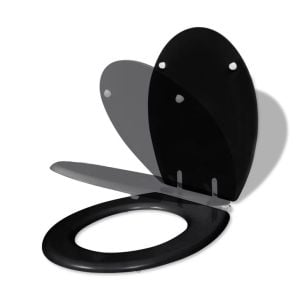 Toilet Seats With Soft Close Lids Mdf Black