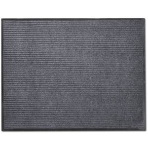 Grey Pvc Door Mat 90 X 60 Cm