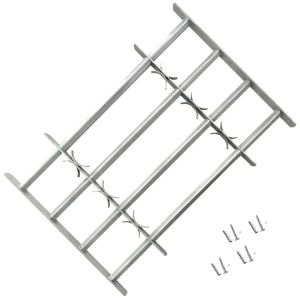 Adjustable Security Grille For Windows With 4 Crossbars 700-1050mm