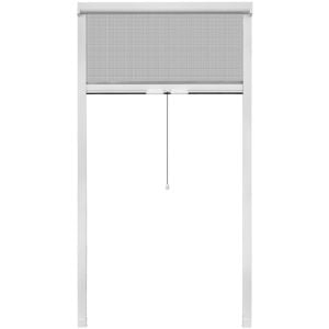 White Roll Down Insect Screen For Windows 100 X 170 Cm