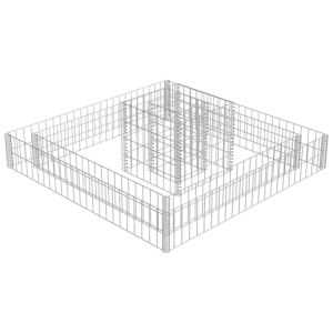 Gabion Planter Galvanised Wire