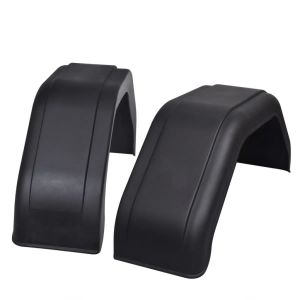 2x Mudguard For Trailer Wheels 200 X 680 Mm
