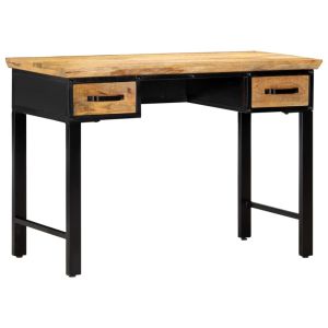 Writing Table 110x50x76 Cm Solid Mango Wood