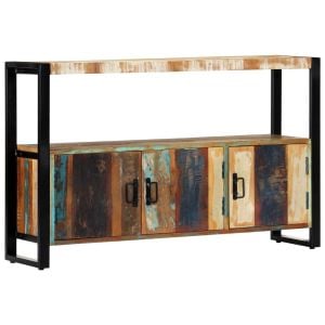 Sideboard 120x30x75 Cm Solid Reclaimed Wood