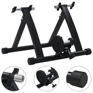 Roller Trainer Black 26in-28in Steel Black